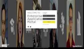 
							         Welcome to Enterprise Application Portal								  
							    