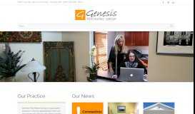 
							         Welcome to Genesis Psychiatric Group								  
							    