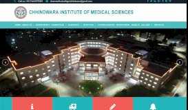 
							         Welcome To Govt Medical College Chhindwara M.P. India								  
							    