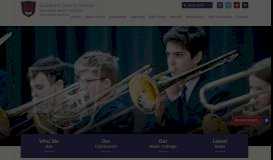 
							         Welcome to Guildford County School Specialist Music College								  
							    