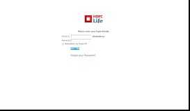 
							         Welcome to hdfclife.in								  
							    