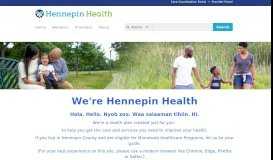 
							         Welcome to Hennepin Health! | Hennepin Health								  
							    