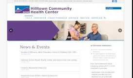 
							         Welcome to Hilltown Community Health Center								  
							    