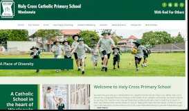 
							         Welcome to Holy Cross Wooloowin								  
							    