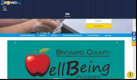 
							         Welcome to Human Resources - Broward County!								  
							    