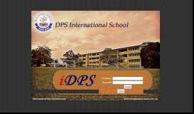 
							         Welcome to iDPS - DPS Intranet								  
							    