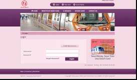 
							         Welcome to Jaipur Metro Rail Corporation(JMRC)								  
							    