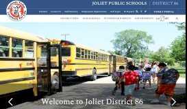
							         Welcome to Joliet Public Schools | Joliet School District 86								  
							    