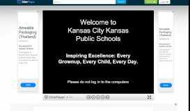 
							         Welcome to Kansas City Kansas Public Schools Inspiring Excellence ...								  
							    