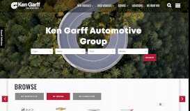 
							         Welcome to Ken Garff Automotive Group								  
							    
