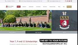 
							         Welcome to Kent College Canterbury | Senior School and 6th Form								  
							    