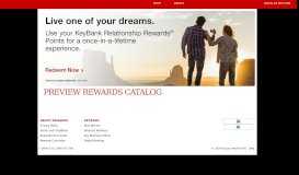 
							         Welcome to KeyBank Rewards Online								  
							    