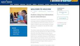 
							         Welcome to KSUview | Kent State University								  
							    