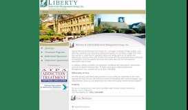 
							         Welcome to Liberty Behavioral Management Group, Inc.								  
							    