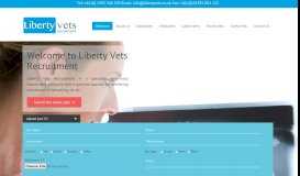 
							         Welcome to Liberty Vets Recruitment								  
							    