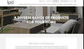 
							         Welcome to LPD Furniture | LPD Furniture								  
							    