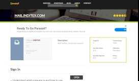 
							         Welcome to Mail.inditex.com - Sign In								  
							    