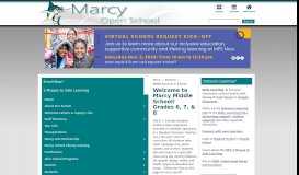 
							         Welcome to Marcy Middle School! Grades 6, 7, & 8 - Marcy Open School								  
							    
