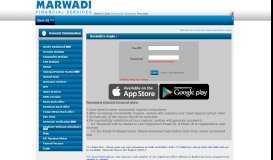 
							         ::WelCome To Marwadi Group Online Backoffice:: Login								  
							    