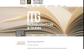 
							         Welcome to McNaughton & Gunn's InSite Portal! You will receive a ...								  
							    