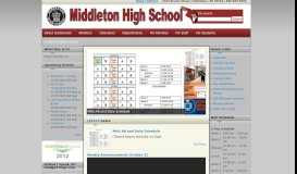 
							         Welcome to Middleton High School - Middleton Cross Plains Area ...								  
							    