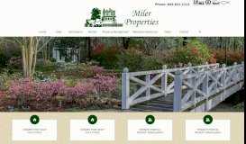 
							         Welcome to Miler Properties | Summerville | Homes For Sale								  
							    