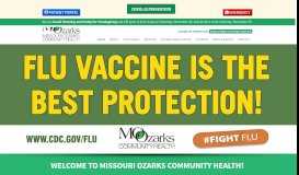 
							         Welcome to Missouri Ozarks Community Health!								  
							    