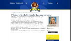 
							         Welcome to Ms. Collingwood's Kindergarten room! – Anne ...								  
							    