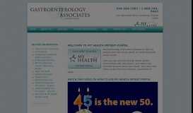 
							         Welcome To My Health Patient Portal | Gastroenterology Associates of ...								  
							    