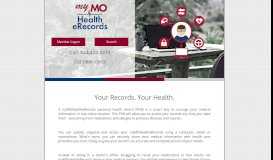 
							         Welcome to myMO HealtheRecords								  
							    