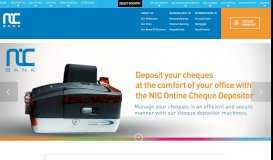 
							         Welcome to NIC Online Banking-NIC Bank								  
							    