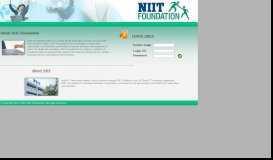 
							         Welcome to NIIT Foundation - StaffZone								  
							    
