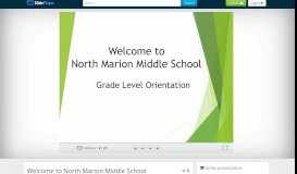
							         Welcome to North Marion Middle School - ppt download - SlidePlayer								  
							    