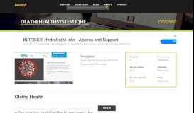 
							         Welcome to Olathehealthsystem.iqhealth.com - Olathe Health								  
							    