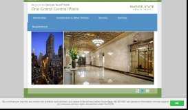 
							         Welcome to One Grand Central Place's Tenant® Portal								  
							    