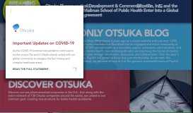 
							         Welcome to Otsuka in the U.S. | Otsuka in the U.S.								  
							    