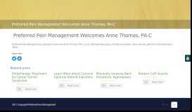 
							         Welcome to Our Patient Portal! - Preferred Pain Management								  
							    