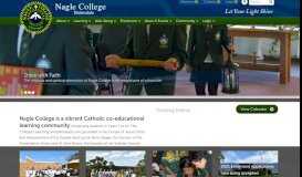 
							         Welcome to Our School // Nagle College Bairnsdale								  
							    