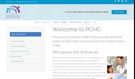 
							         Welcome to PCHC – Providence Community Health Centers ...								  
							    
