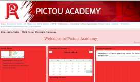 
							         Welcome to Pictou Academy- Dr. Thomas McCulloch | Pictou ...								  
							    