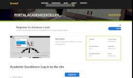 
							         Welcome to Portal.academicexcellence.com - Academic Excellence ...								  
							    