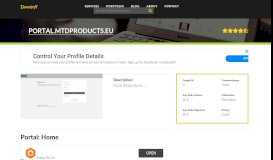 
							         Welcome to Portal.mtdproducts.eu - Portal: Home								  
							    