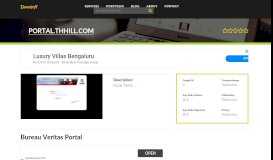 
							         Welcome to Portal.thhill.com - Bureau Veritas Portal								  
							    