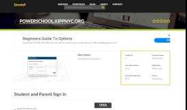 
							         Welcome to Powerschool.kippnyc.org - Student and Parent ...								  
							    