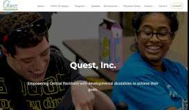 
							         Welcome to Quest, Inc.								  
							    