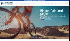 
							         Welcome to Rincon Pain Management - Home								  
							    