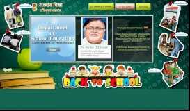 
							         Welcome to School Education Portal, West Bengal								  
							    