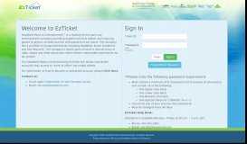 
							         Welcome to SeaWorld Parks & Entertainment EzTicket - Login								  
							    