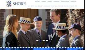 
							         Welcome to Shore School - Sydney Church of England Grammar School								  
							    