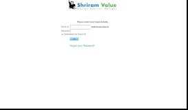 
							         Welcome to shriramvalue.in								  
							    